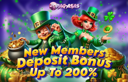 New Members Deposit Bonus Up To 200%